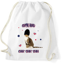 printfashion Cicc-cicc - England - Sportzsák, Tornazsák - Fehér (7583994)