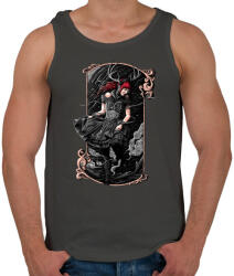 printfashion Scarlet - Férfi atléta - Sötétszürke (64924)