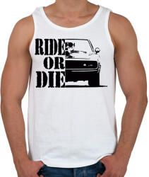 printfashion Ride or DIE - Férfi atléta - Fehér (2485918)