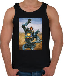 printfashion Pathfinder - Apex Legends - Férfi atléta - Fekete (1365438)