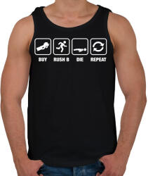 printfashion Csgo - Férfi atléta - Fekete (1745667)