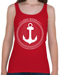 printfashion Horgony - Női atléta - Cseresznyepiros (125546)