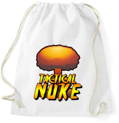 printfashion Tactical Nuke - Sportzsák, Tornazsák - Fehér (3263142)