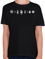 printfashion Dayz icon - Gyerek póló - Fekete (15966696)