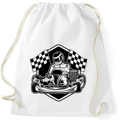 printfashion Gokart - Sportzsák, Tornazsák - Fehér (16557095)