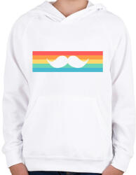 printfashion Egy mindenkiért! Mindenki egyért! - Gyerek kapucnis pulóver - Fehér (5084920)