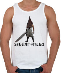 printfashion Silent hill 2 pyramid head - Férfi atléta - Fehér (16791459)