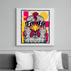 printfashion Kakas - Vászonkép - Fehér (11754683)