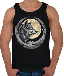 printfashion Farkas - Férfi atléta - Fekete (16078735)