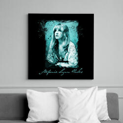 printfashion Stephanie Lynn Nicks - Vászonkép - Fekete (6654884)