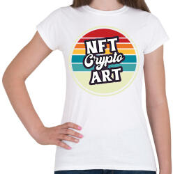 printfashion BITCOIN 4 EVER 49 - Női póló - Fehér (6115963)