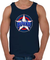 printfashion CAPTAIN BÚVÁR - Férfi atléta - Sötétkék (10129962)