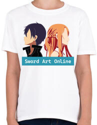 printfashion Sword Art Online - Gyerek póló - Fehér (6569047)
