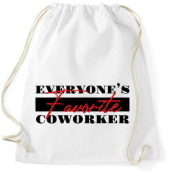 printfashion Favorite coworker - Sportzsák, Tornazsák - Fehér (7447039)