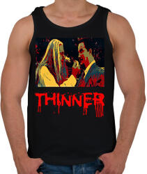 printfashion THINNER - Férfi atléta - Fekete (1908372)