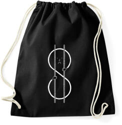 printfashion Válság - Sportzsák, Tornazsák - Fekete (2580563)