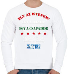 printfashion ZTE - Férfi pulóver - Fehér (2844993)