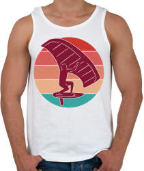 printfashion Szörfös - Férfi atléta - Fehér (8462698)