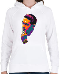 printfashion G-eazy - Női kapucnis pulóver - Fehér (2237171)