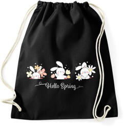 printfashion husvét23 - Sportzsák, Tornazsák - Fekete (6603247)