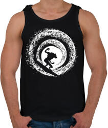 printfashion Farkas ember - Férfi atléta - Fekete (1862341)