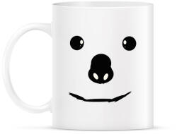 printfashion vicces arc - Bögre - Fehér (1636062)