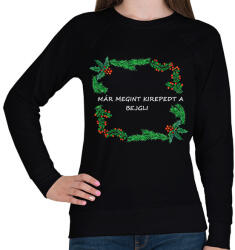 printfashion kirepedt a bejgli - Női pulóver - Fekete (15106479)