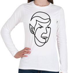 printfashion Spock - Női hosszú ujjú póló - Fehér (10785288)