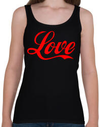 printfashion Love - Női atléta - Fekete (1075178)