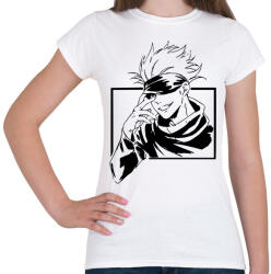 printfashion Gojo Jujutsu Kaisen Hoodie - Női póló - Fehér (5766832)