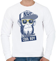 printfashion Handsome Apex - Férfi pulóver - Fehér (2277799)