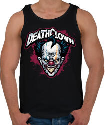 printfashion Death Clowns - Férfi atléta - Fekete (14685862)