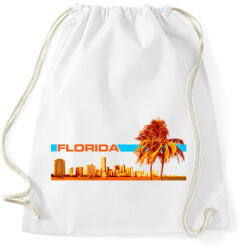 printfashion Florida - Sportzsák, Tornazsák - Fehér (906633)