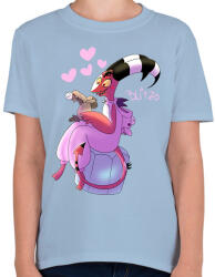 printfashion Blitz - Gyerek póló - Világoskék (16254625)