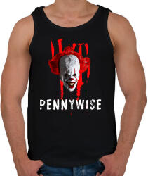 printfashion pennywise2 - Férfi atléta - Fekete (1939696)