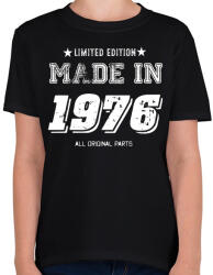 printfashion 1976 - Gyerek póló - Fekete (4049286)