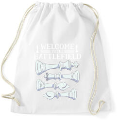 printfashion Sakk - Sportzsák, Tornazsák - Fehér (8048035)