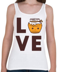 printfashion Love - Méhész - Női atléta - Fehér (13164378)