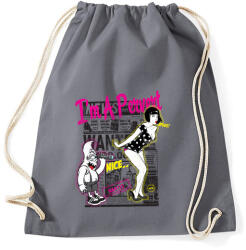 printfashion Perverz - Sportzsák, Tornazsák - Grafitszürke (191552)