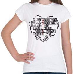 printfashion artist. b - Női póló - Fehér (15537710)