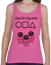 printfashion Squid Game pink-black - Női atléta - Rózsaszín (5677370)