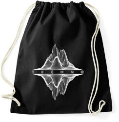 printfashion Techno - Hanghegyek - Sportzsák, Tornazsák - Fekete (6583186)