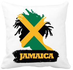 printfashion Jamaica - Párnahuzat, Díszpárnahuzat - Fehér (7662978)