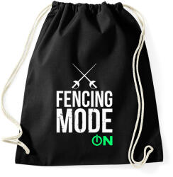 printfashion Vívás - Sportzsák, Tornazsák - Fekete (2232049)