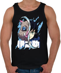 printfashion DS - Bora - Férfi atléta - Fekete (5129459)