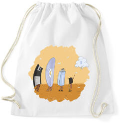 printfashion Tárhely evolúció - Sportzsák, Tornazsák - Fehér (6100961)