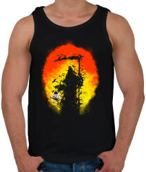 printfashion Látogatás - Férfi atléta - Fekete (41910)