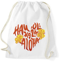 printfashion Valentine day Hawaii - Sportzsák, Tornazsák - Fehér (4313767)