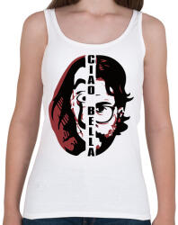 printfashion A Nagy Pénzrablás - Money Heist - La Casa de Papel - Női atléta - Fehér (5768581)