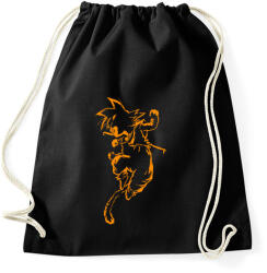 printfashion Son Goku - Sportzsák, Tornazsák - Fekete (518127)